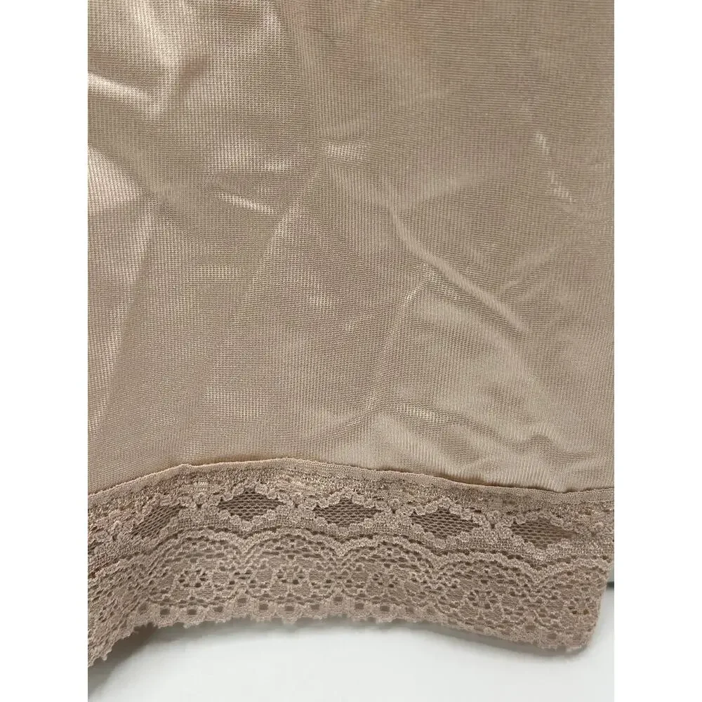 Ruby Ribbon Pin-Up Cami Lace Inserts Shapewear Style 3055 Pale Women's 48 NIB - Picture 5 of 8
